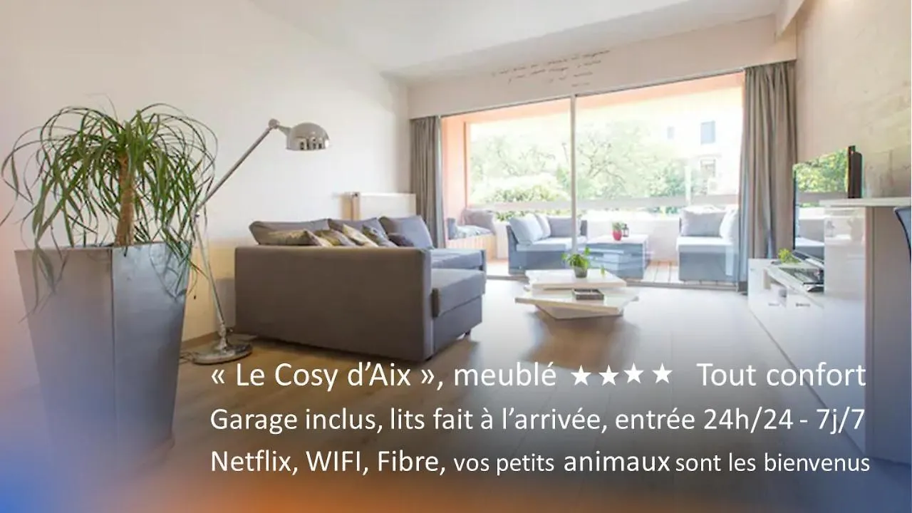 Appartement Aix Centre Cosy Calme Garage Terrasse à Aix-les-Bains